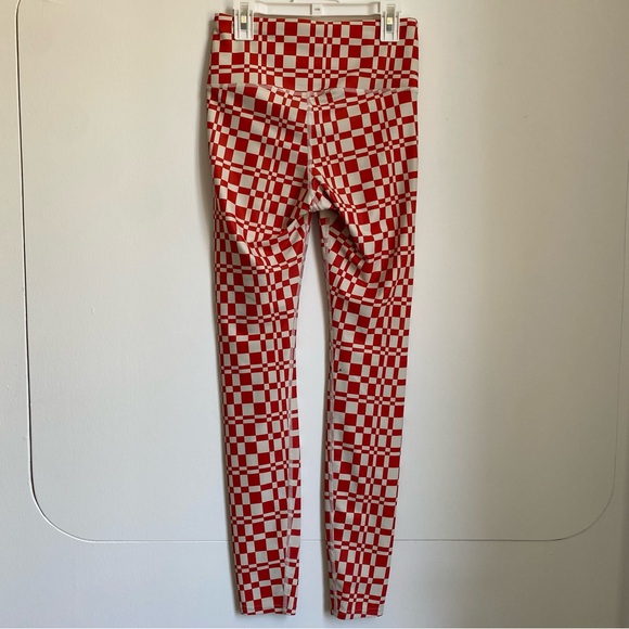 RVCA Checkerboard print leggings S - Picture 3 of 5